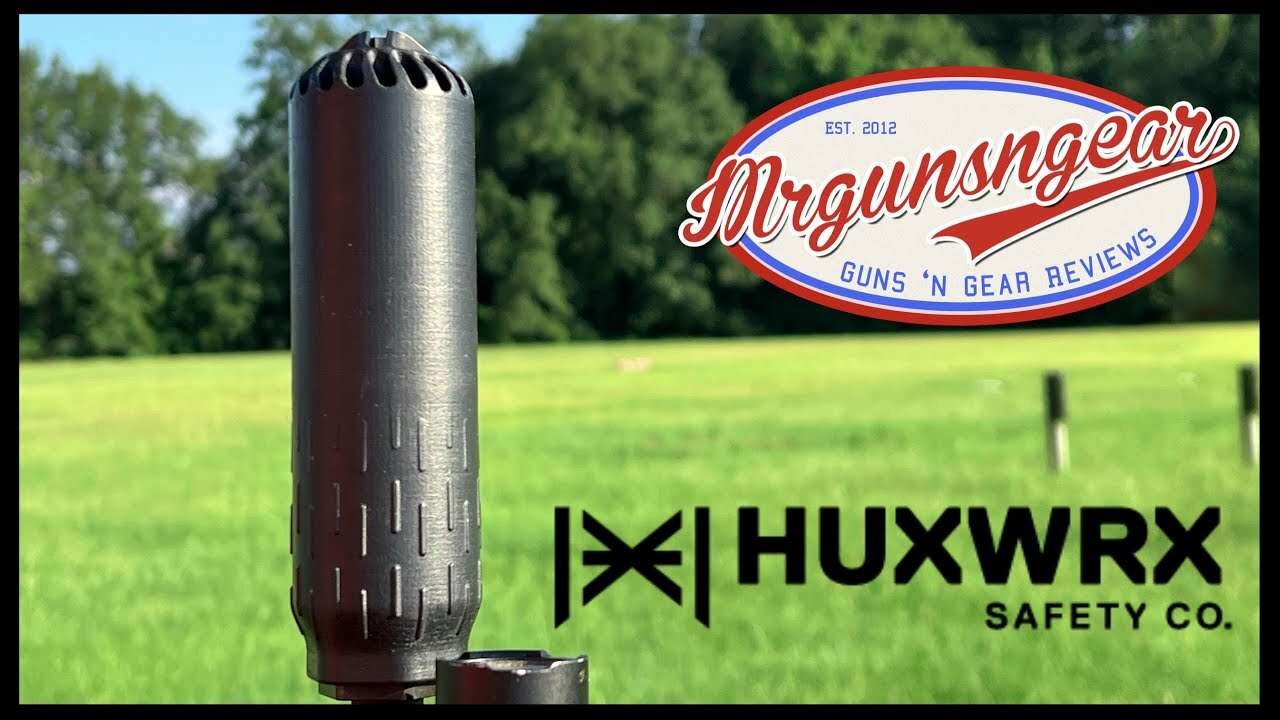 HUXWRX FLOW556K 3D Printed Compact Silencer Review