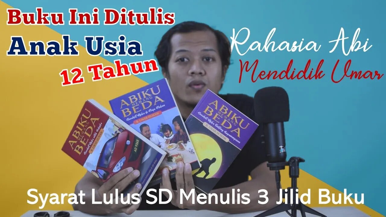 Unboxing Buku Abiku Memang Beda, Buku Yang Ditulis Anak Usia 12 Tahun