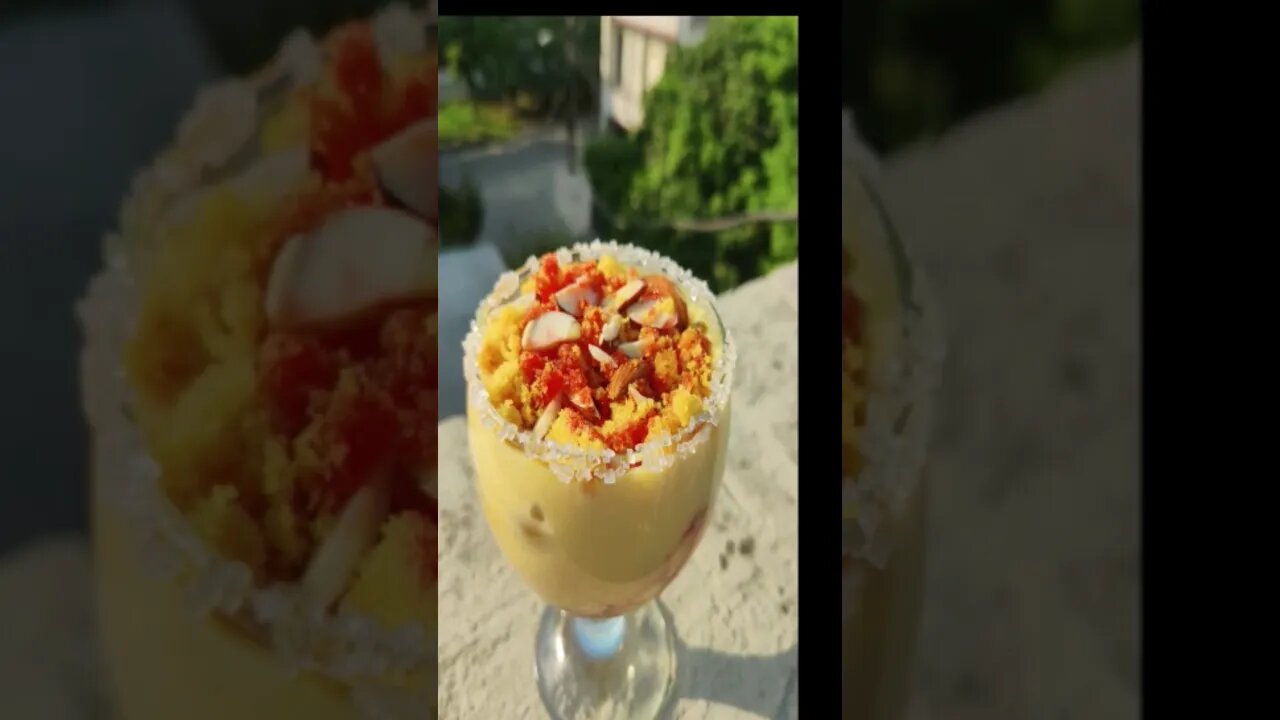 Fruit Trifle | Full and Detailed video on YouTube Channel | #foryou #youtbeshorts #new #trifle #food