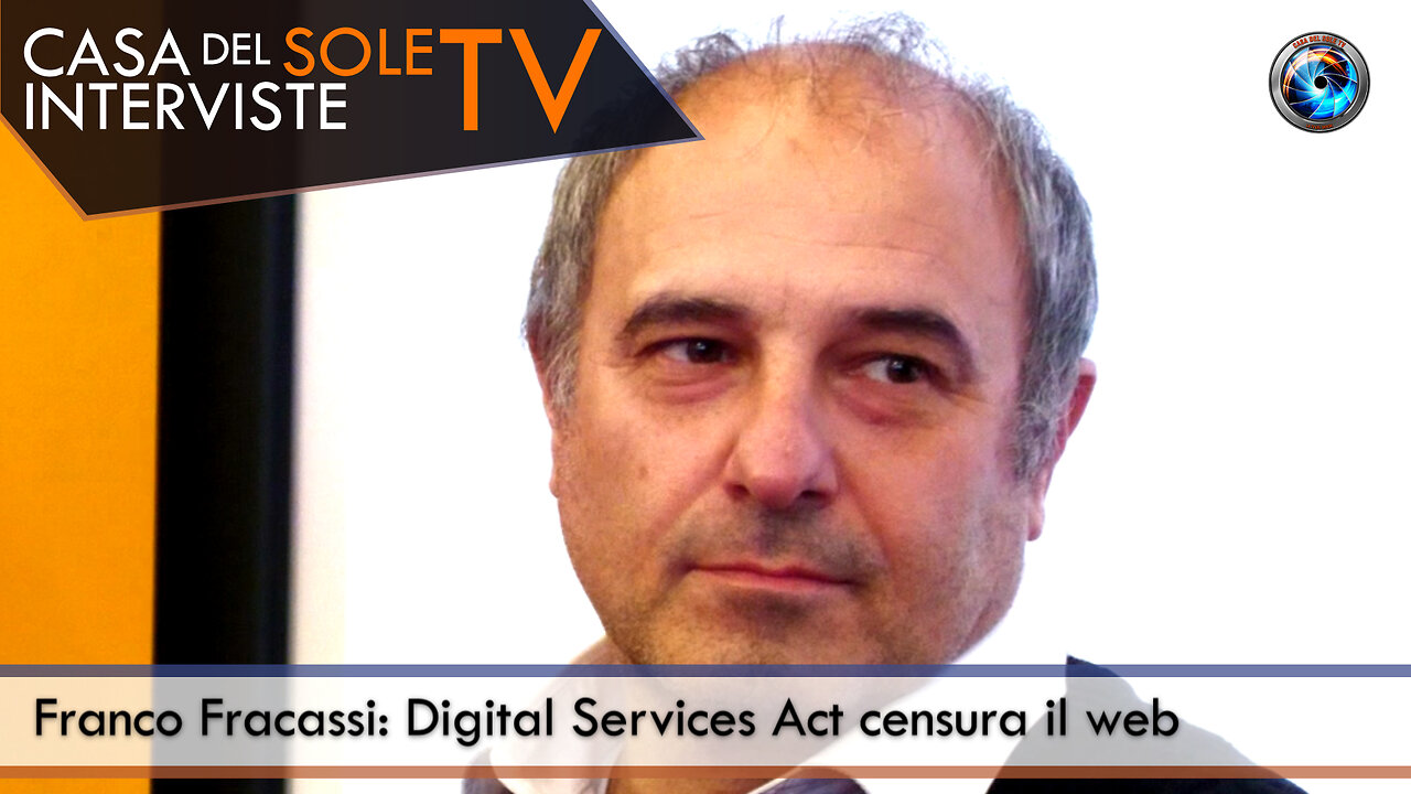 Franco Fracassi: Digital Services Act censura il web