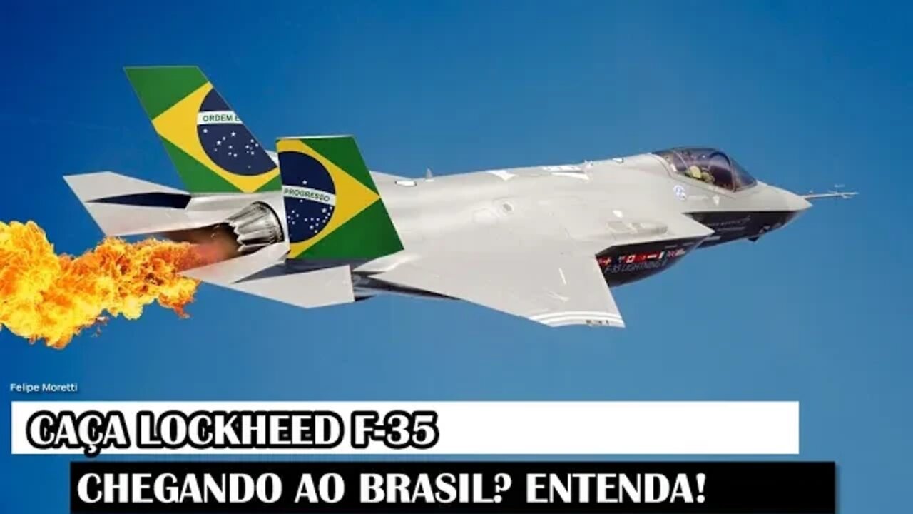 Caça Lockheed F-35 Chegando Ao Brasil? Entenda!