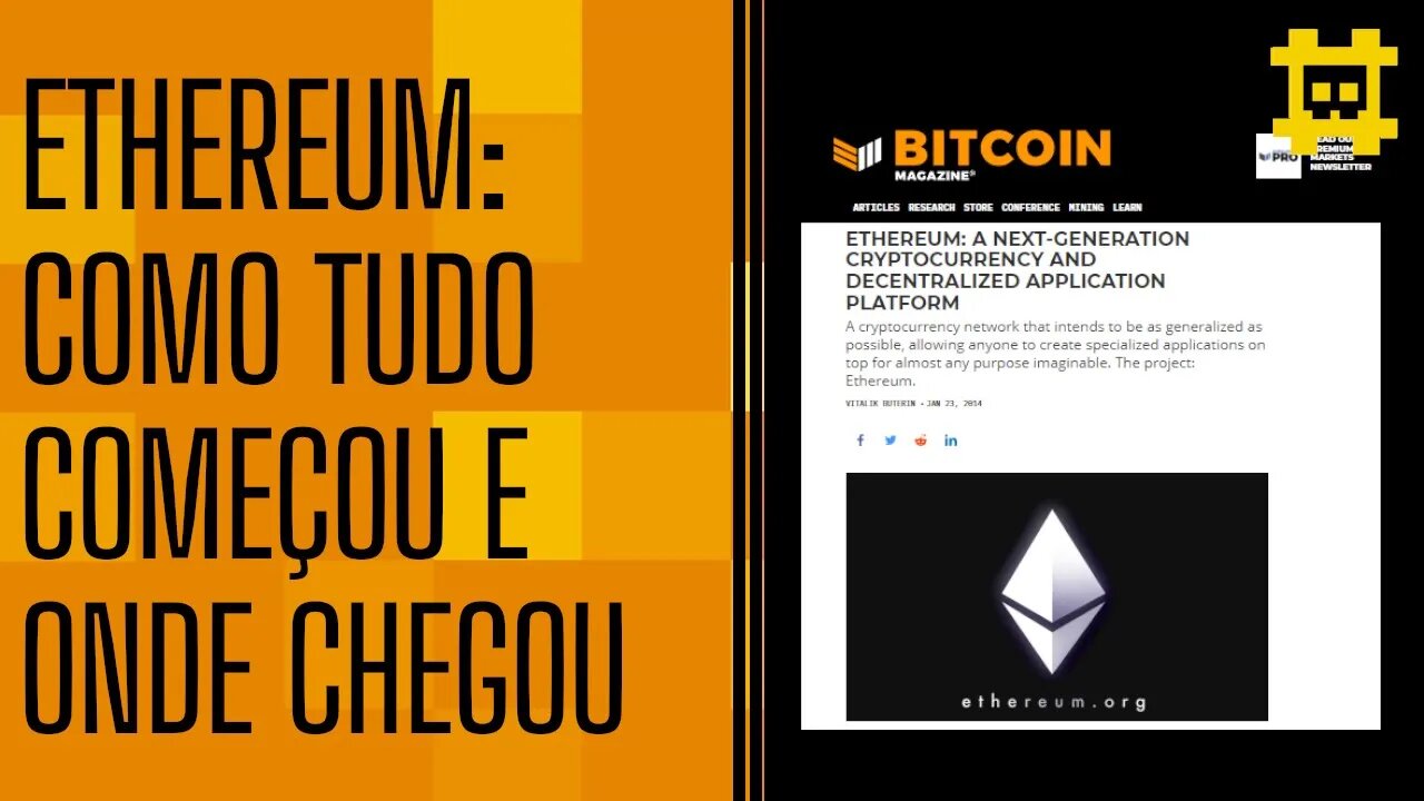 Ethereum: Como tudo começou, motivos da criação e seu fundador polêmico - [CORTE]