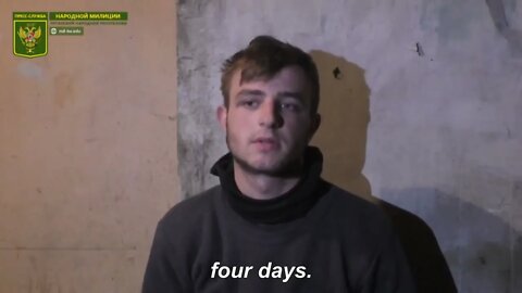 Testimony From A Surrendered Ukrainian Soldier:"I have 20% of the people left from the battalion"