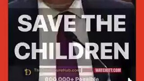 CARTEL PEDOPHILES TRAFFIC KIDS ACROSS BORDER, C-SPAN SENATOR HEARING