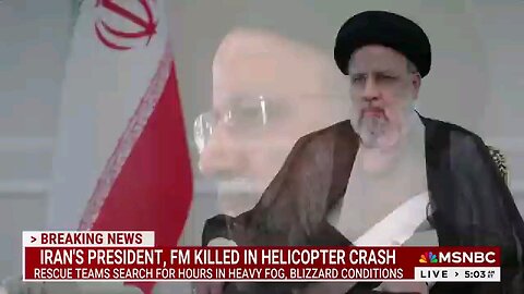 Iranian President Ebrahim Raisi dead in helicopter crash