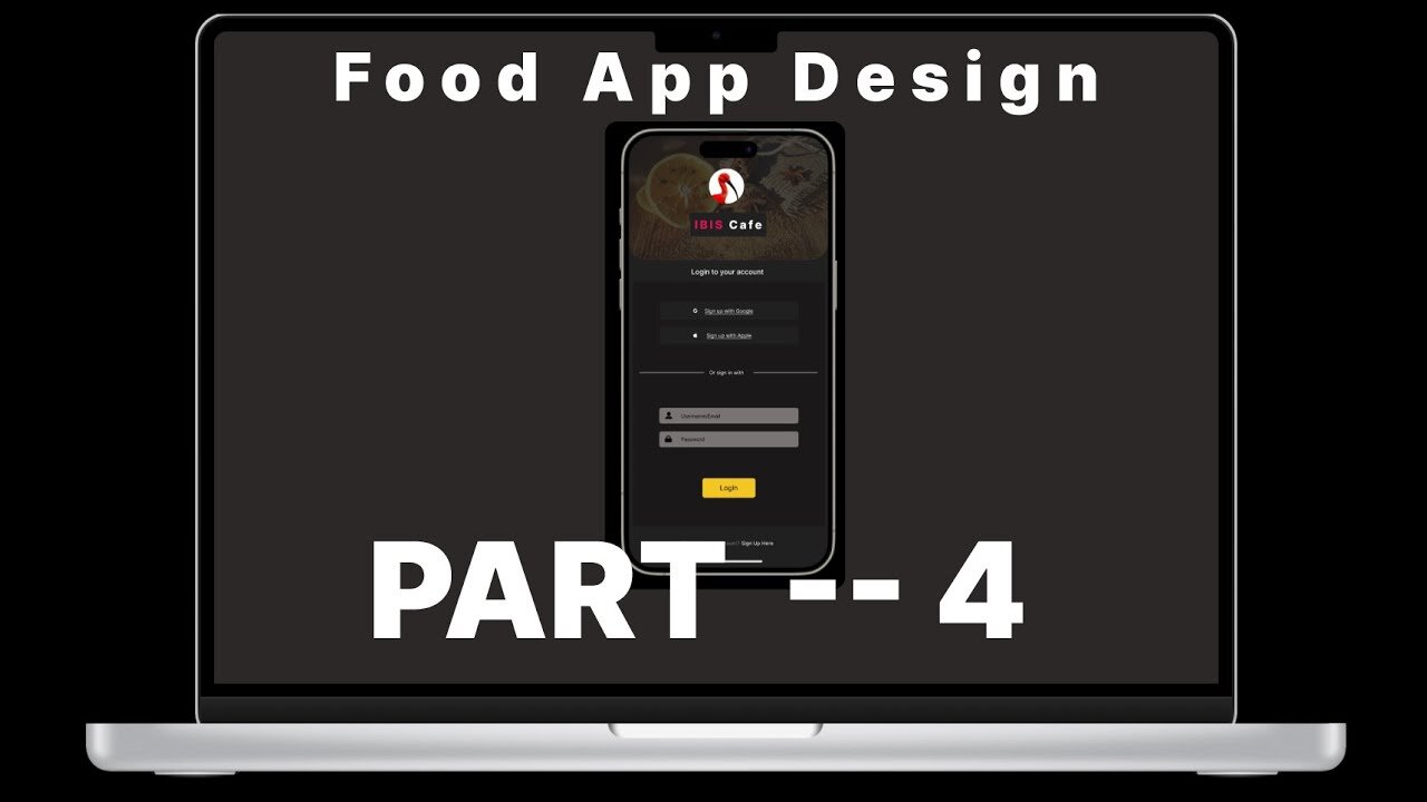 Food App Design in Figma | Delivery Mobile App UI/UX Design | Figma Tutorial --- PART 4