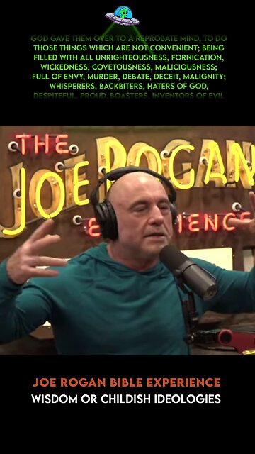Where’s the Line Between Innocence and Ignorance? THE JOE ROGAN #bible EXPERIENCE #jre #kids #wisdom