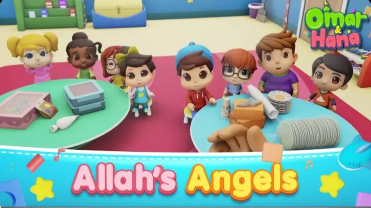 (New Episode) Allah's Angels|Islamic Cartoon For Kids| Omar And Hana