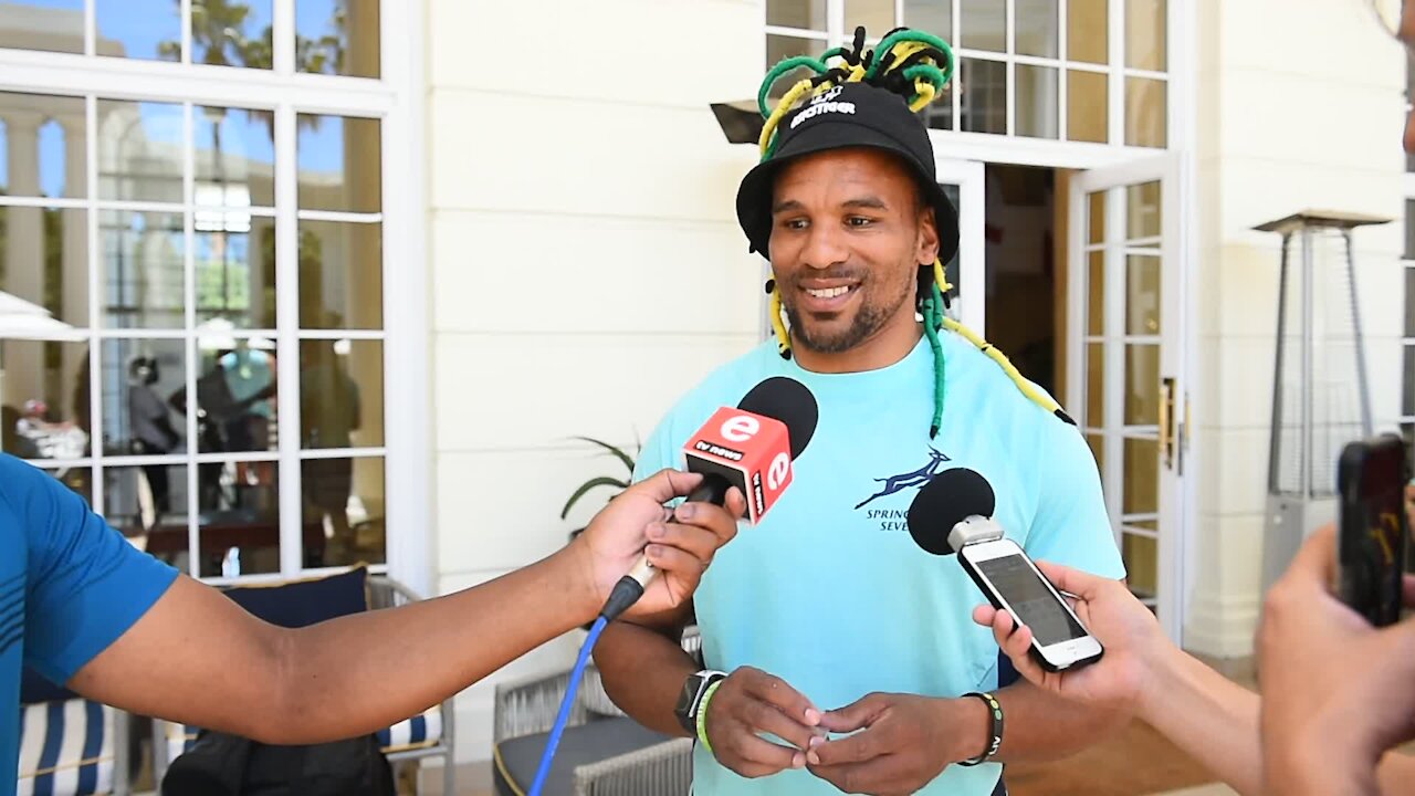 SOUTH AFRICA - Cape Town - SA Sevens Players Blitzbokke(videos) (Tnv)