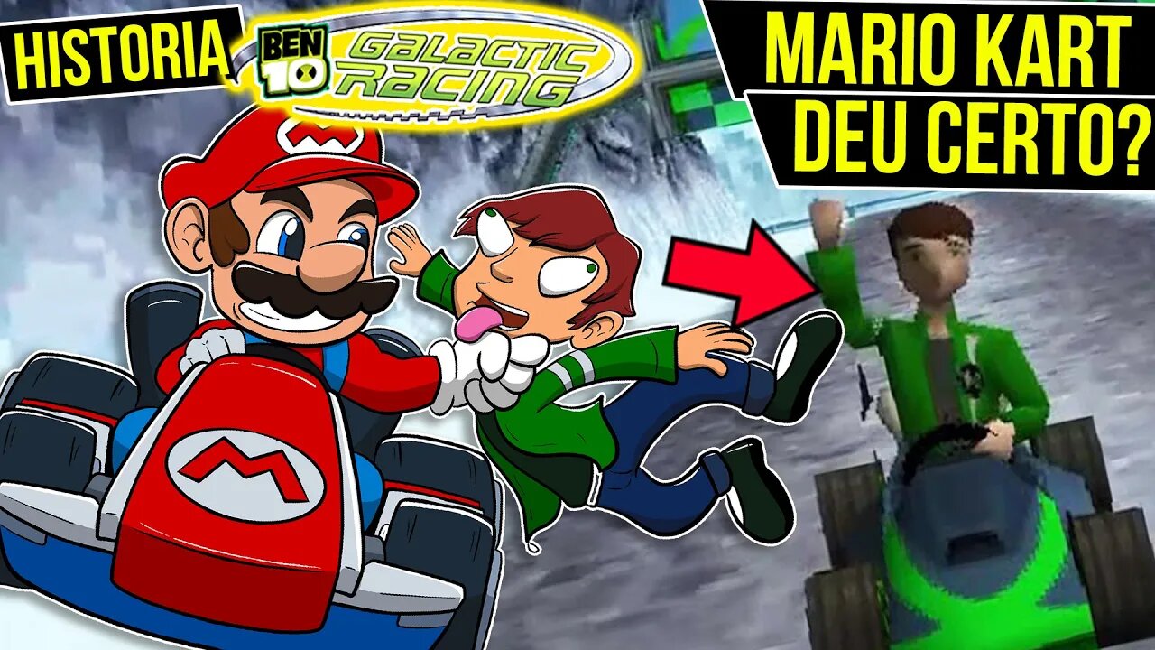 Ben 10 tem MARIO KART que merece 😨| Ben 10 Galatic Racing - Rk Play