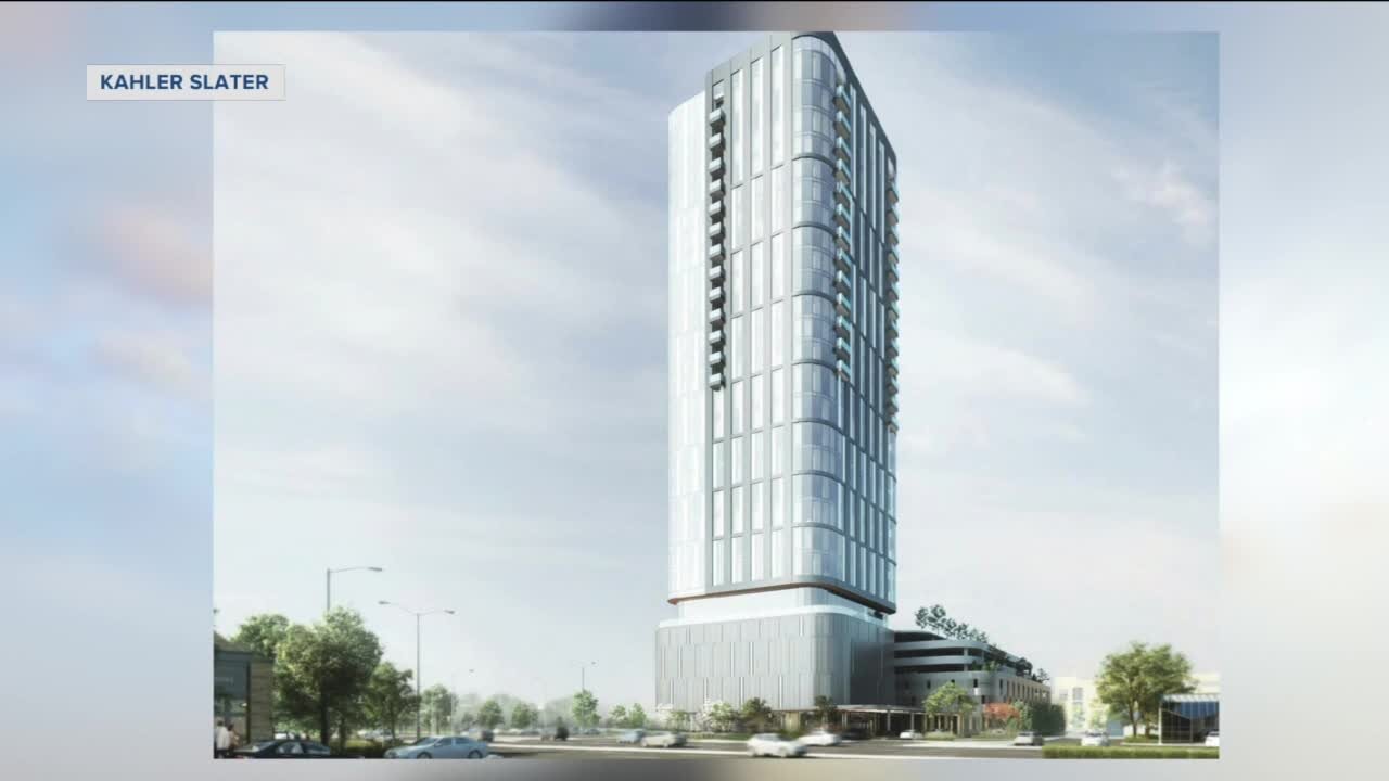 28-story office and apartment high-rise approved in Wauwatosa