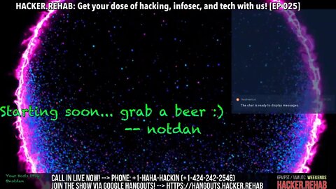 HACKER.REHAB: Get your dose of hacking, infosec, and tech with us! [EP 025]