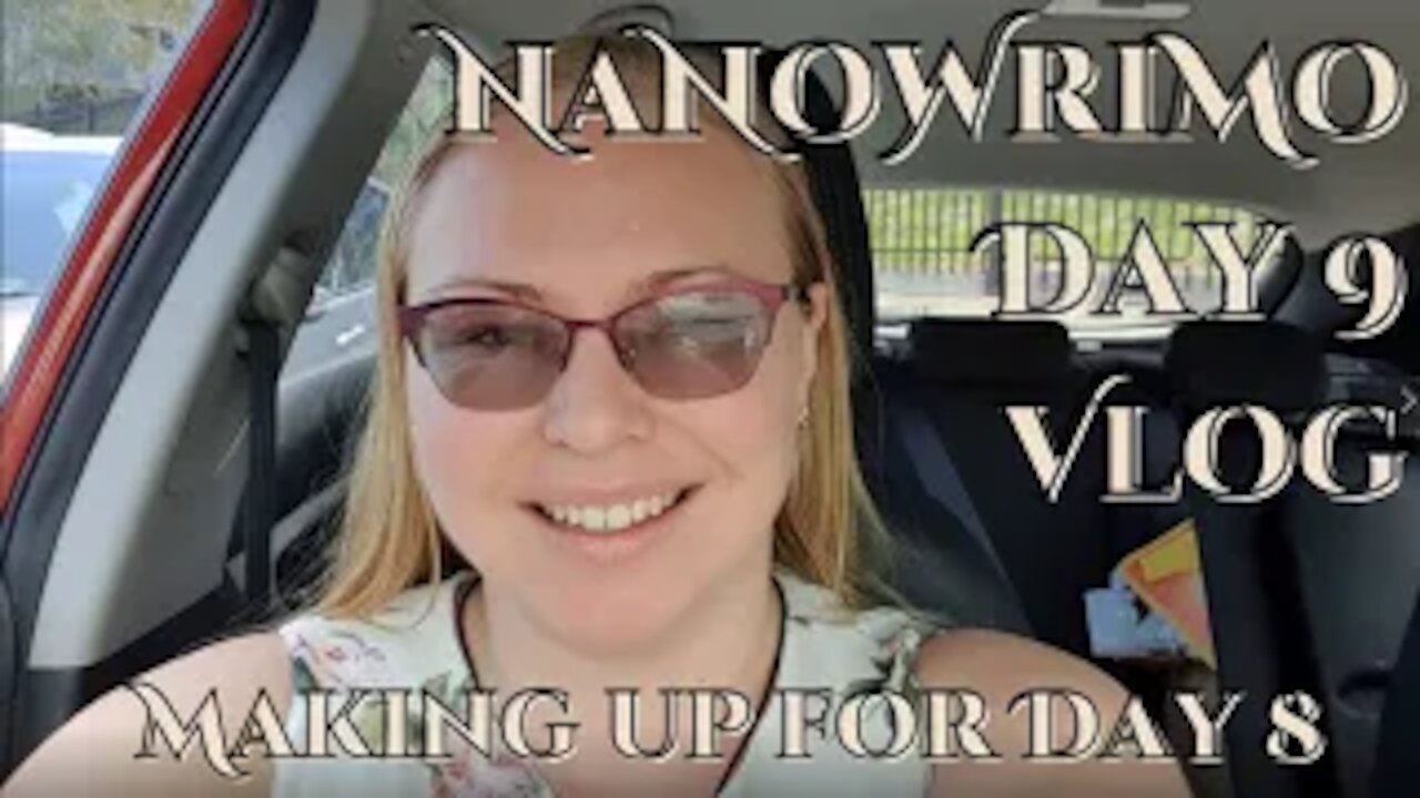 NaNoWriMo Day 9 Vlog (2/3)