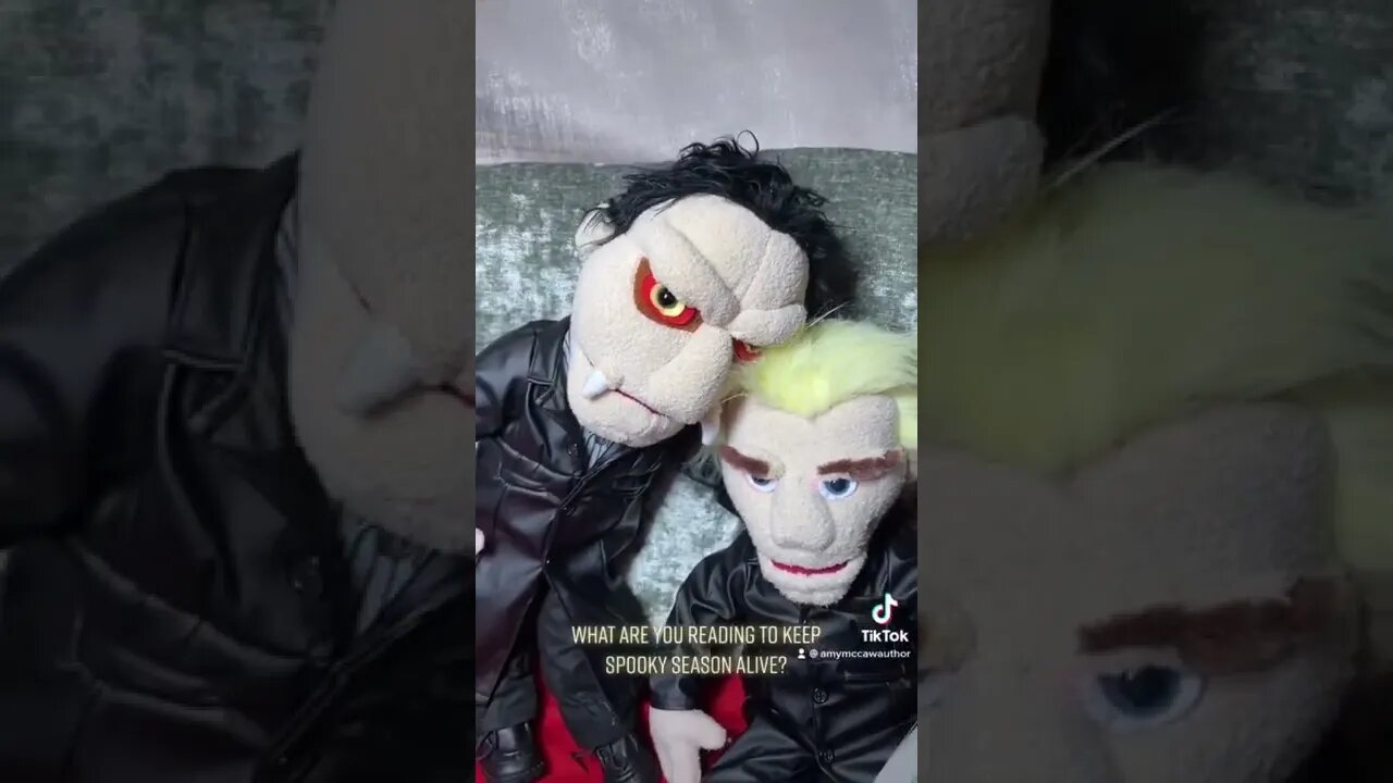 #Tiktok ~ my Spike & Angel puppets ~ Buffy the Vampire Slayer (horrortube booktube booktok)