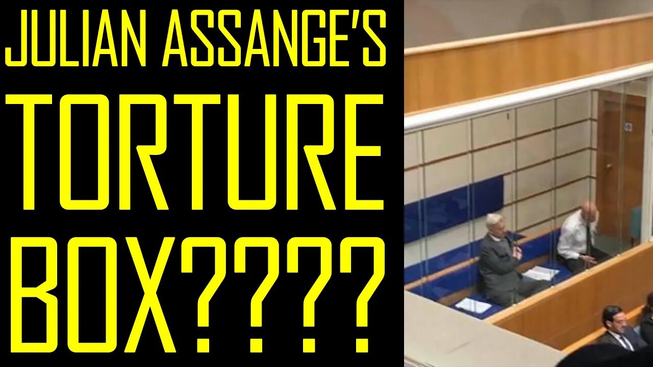 😱Julian Assange’s Torture Box???