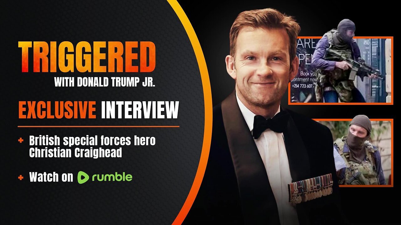 Exclusive Interview with British Special Forces Hero Christian Craighead, the Man Who Saved Lives.