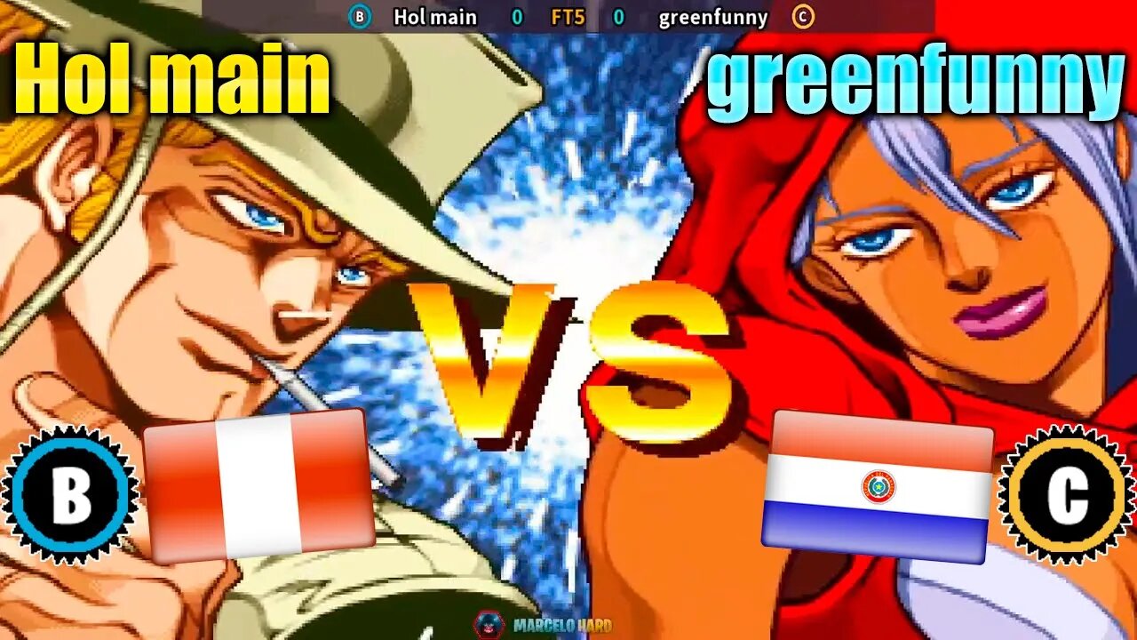 JoJo's Bizarre Adventure (Hol main Vs. greenfunny) [Peru Vs. Paraguay]