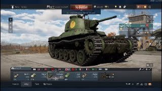War Thunder: Type 97 Chi-Ha Kai Realistic Gameplay
