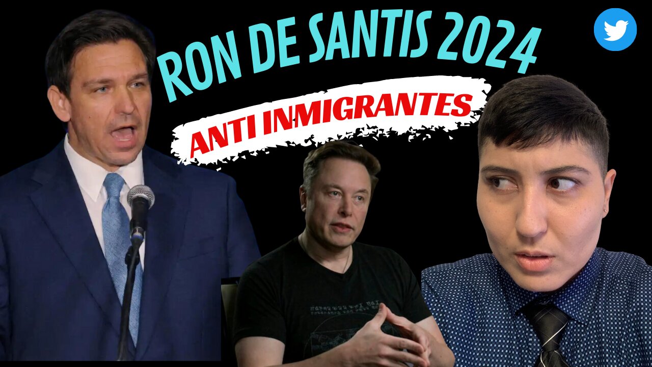 Ron de Santis 2024 Por qué es controversial? Elon Musk, Donald Trump, Problemas Tecnicos