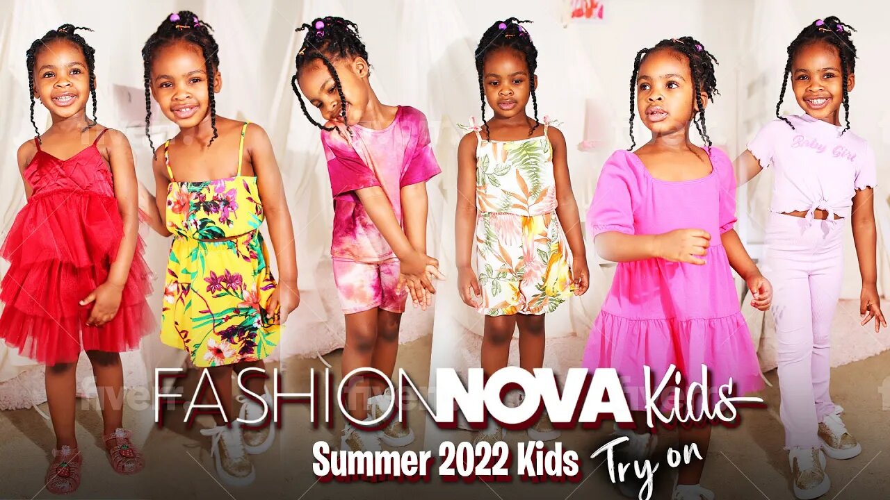 Cutest Toddler Girl FashionNova Haul Summer 2022| Fashion Nova & Child Appropriate?! Let's SEE!!