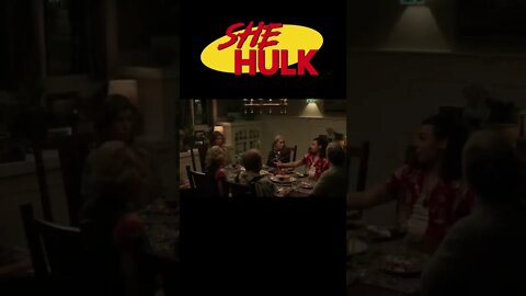 SHE HULK AT A FAMILY DINNER (as a sitcom) Episode 2