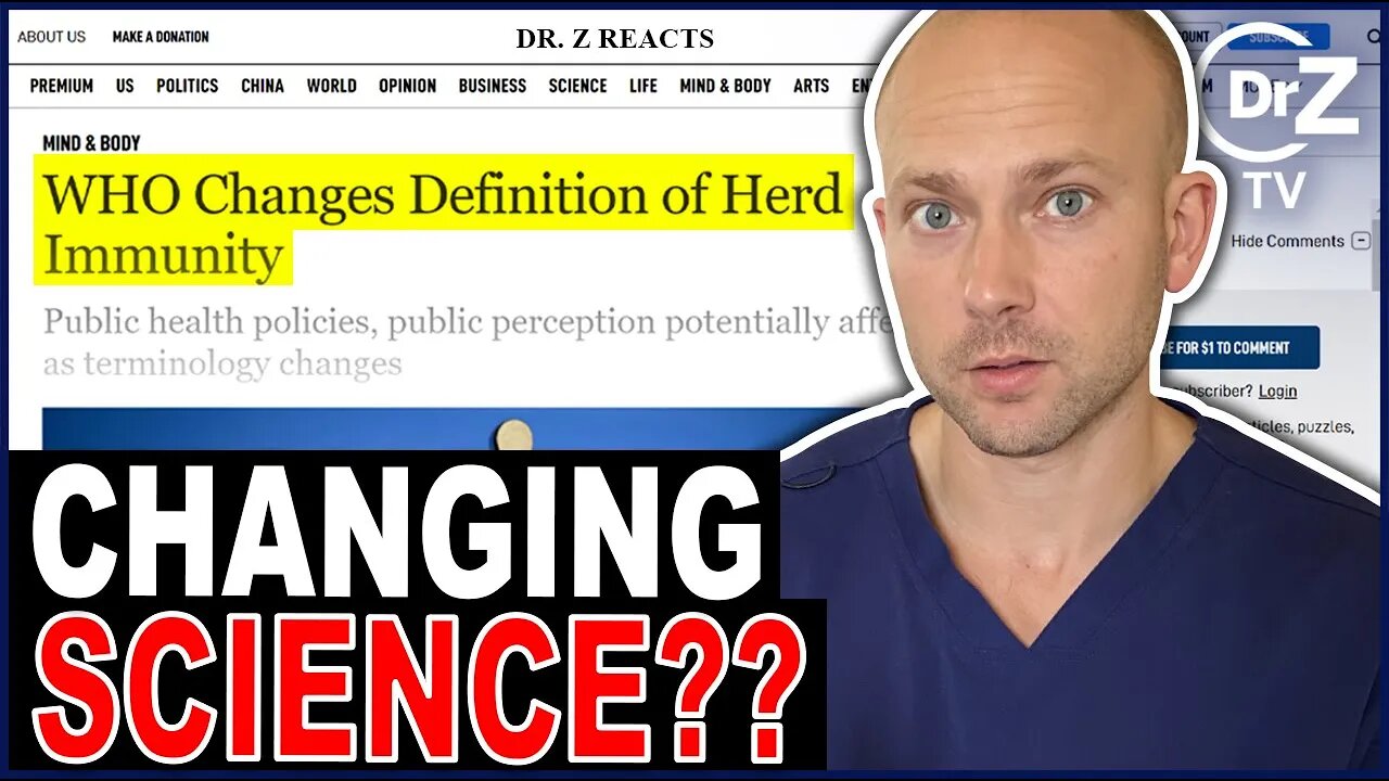 Doctor Reacts: WHO Changes Definition of Herd Immunity