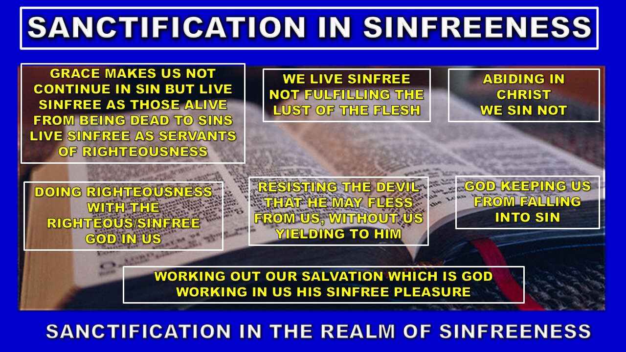 Sanctification in Sinfreeness