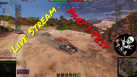 Part 1 Testing new streaming software in World of Tanks 06/20/2023