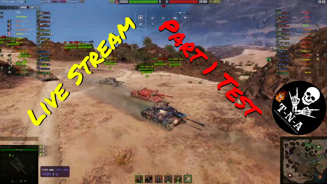 Part 1 Testing new streaming software in World of Tanks 06/20/2023