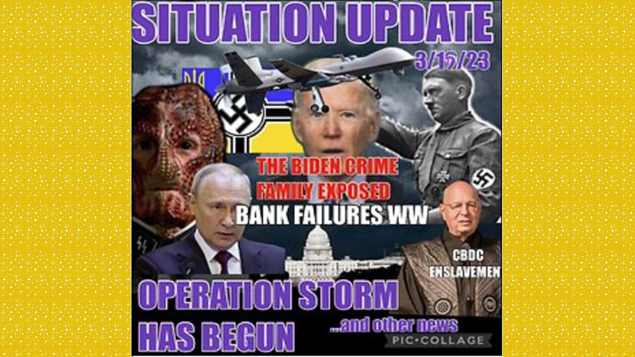 Judy Byington ~ Situation Update 03/19/23 ~ Restored Republic > SGAnon - Q+ White Hats Intel