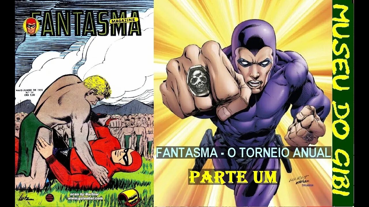 FANTASMA O TORNEIO ANUAL episodio 01 o espirito que anda #museudogibi #quadrinhos #comics