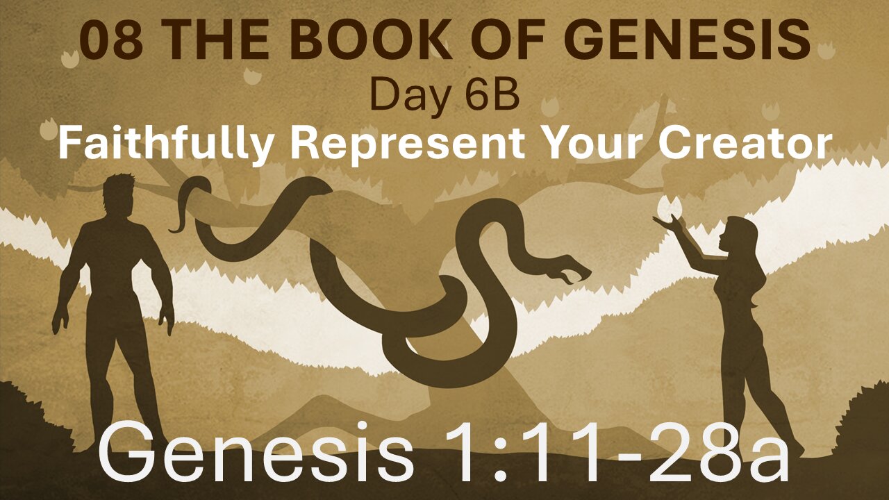 08 Genesis 1:11-28a (Imago Dei & Evolution)