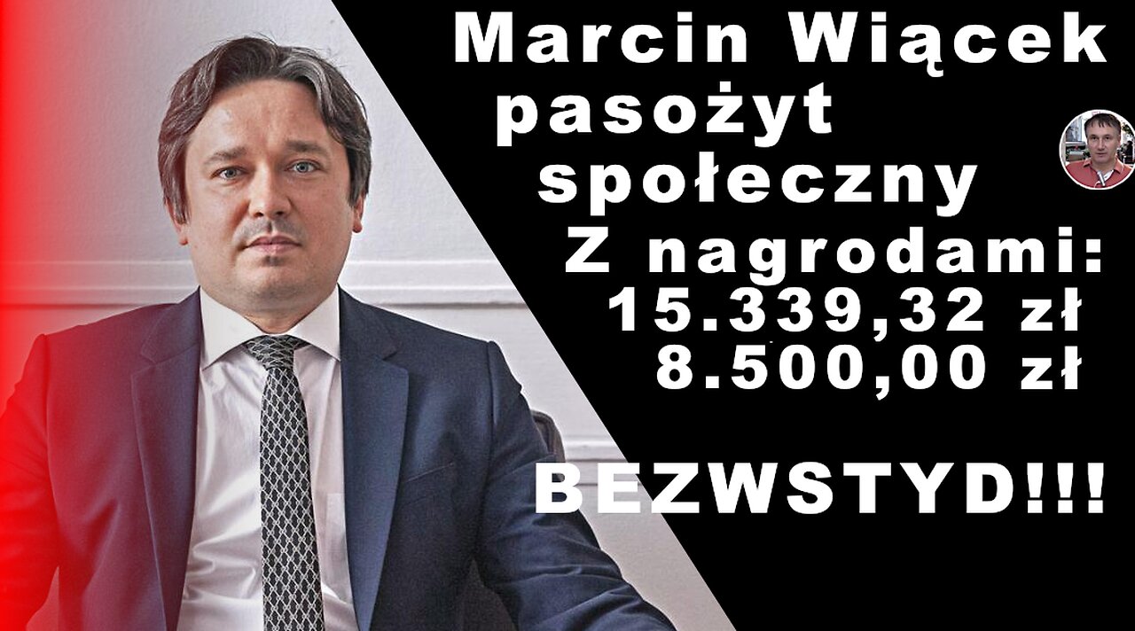 Z.Kękuś PPP 547 Marcin Wiącek, RPO pasożyt społeczny obsypywany /się obsypujący(?)/ nagrodami