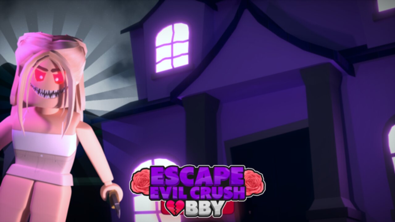 Escape Evil Crush Obby [SCARY CINEMATIC]