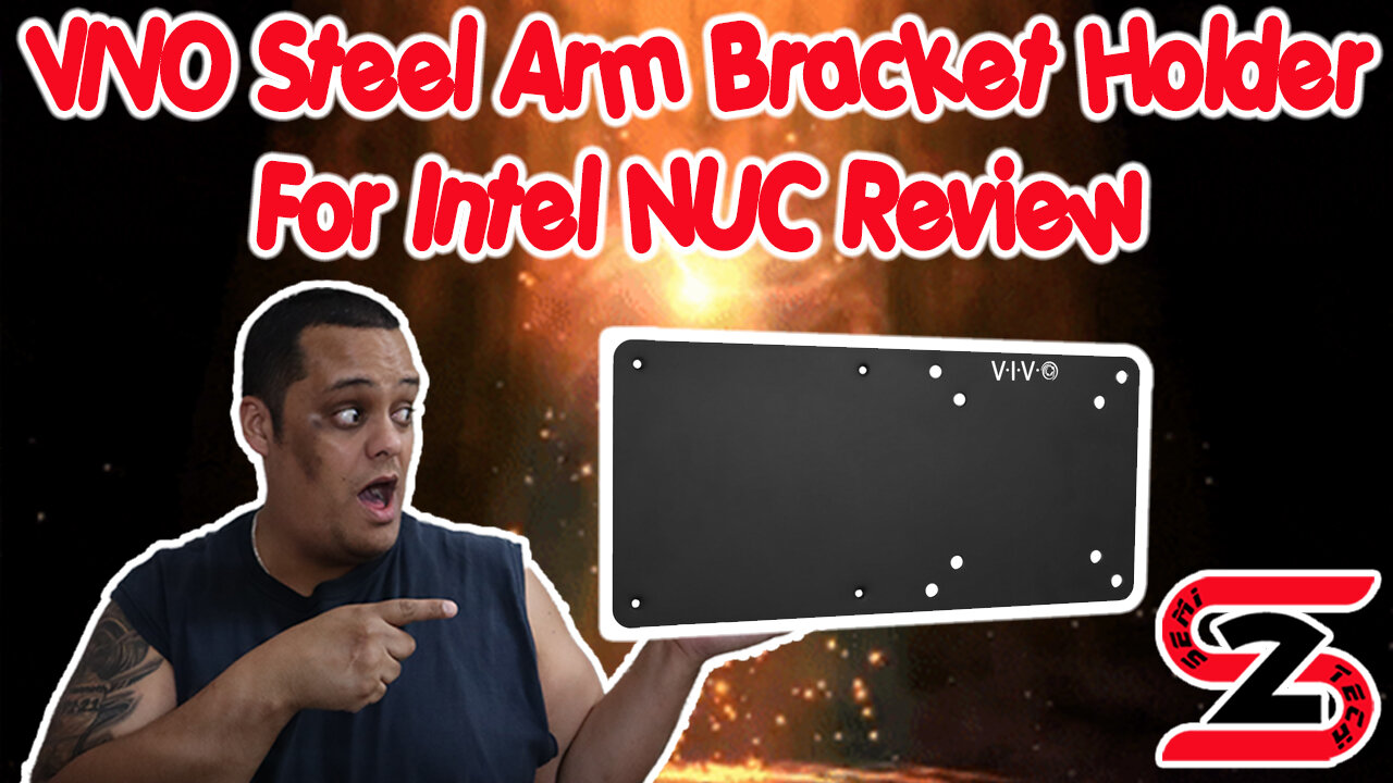 VIVO Steel Arm Bracket Holder For Intel NUC/Mini PC Review