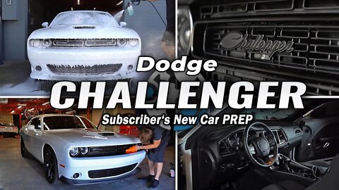 New Dodge Challenger | A SUBSCRIBER'S White Knuckle, Correction & Coating | PERFECTING New Car Paint