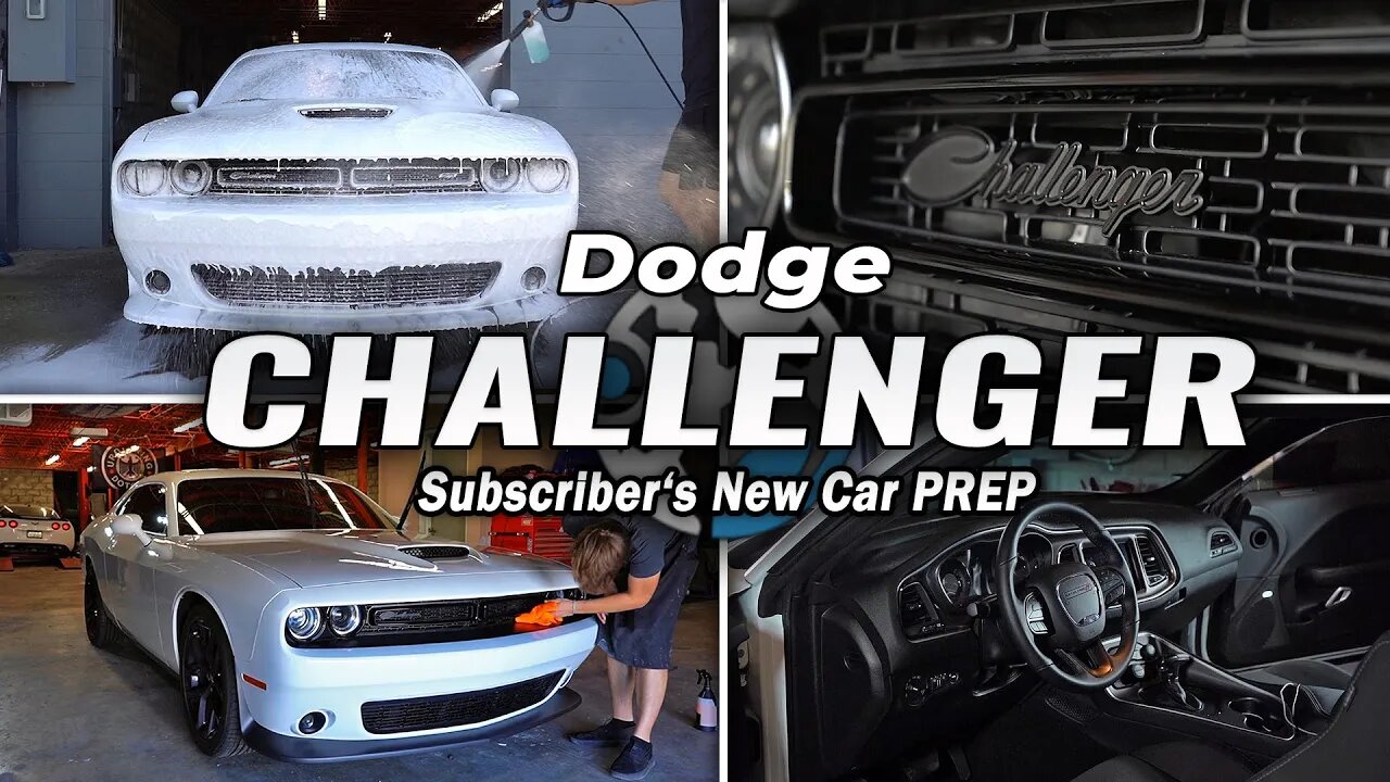 New Dodge Challenger | A SUBSCRIBER'S White Knuckle, Correction & Coating | PERFECTING New Car Paint