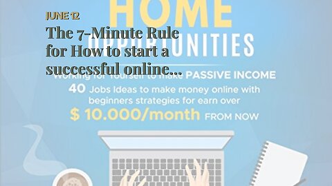 The 7-Minute Rule for How to start a successful online store and earn income from home