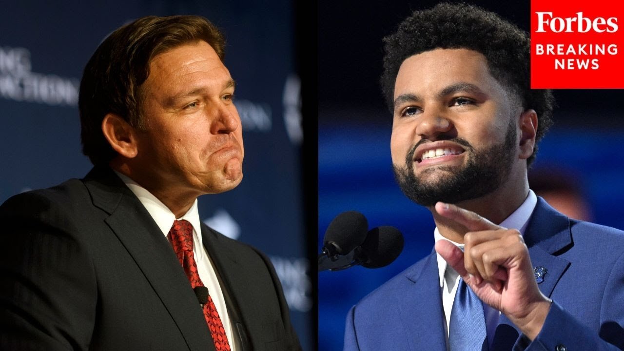 Maxwell Frost Accuses Ron DeSantis Of Demanding Florida Use 'Racist Version' Of Political Map