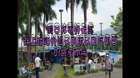 [西北好去處]#08 假日放電好去處！可玩又可吃的錦上路跳蚤市場