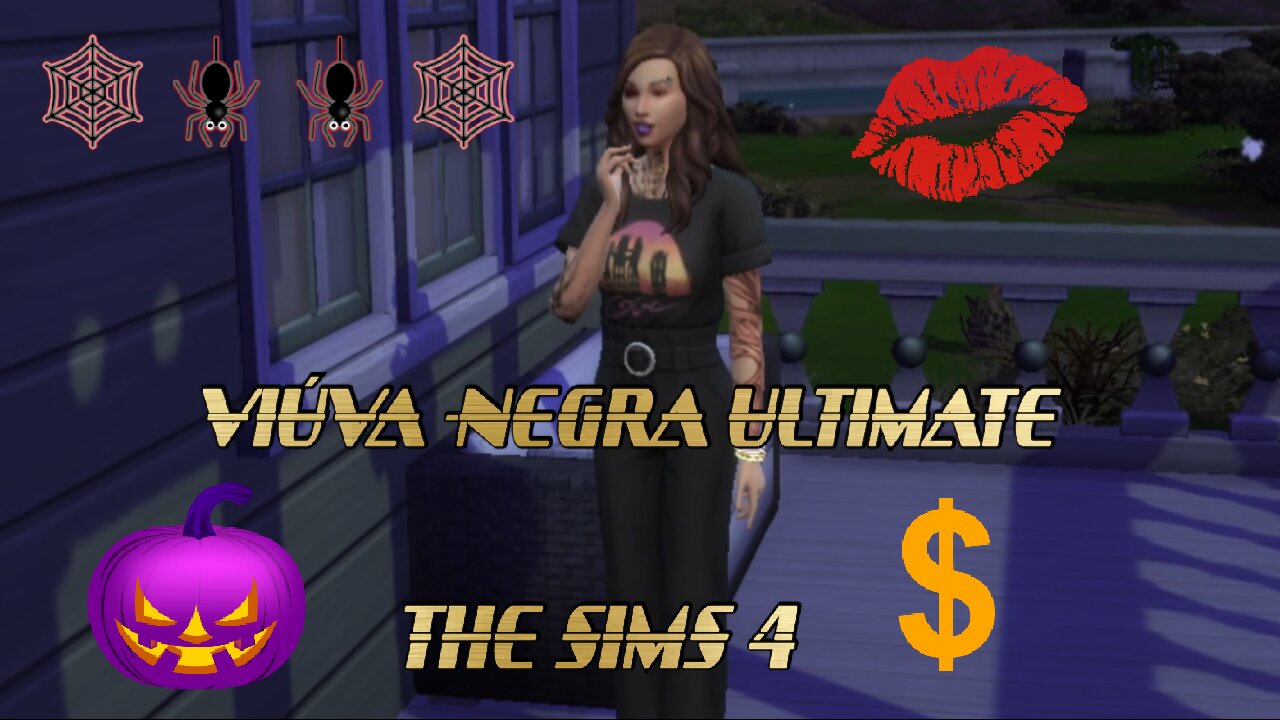 SÉRIE NOVA YOUTUBE: VIÚVA-NEGRA ULTIMATE THE SIMS 4