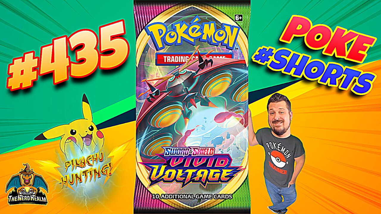 Poke #Shorts #435 | Vivid Voltage | Pikachu Hunting | Pokemon Cards Opening