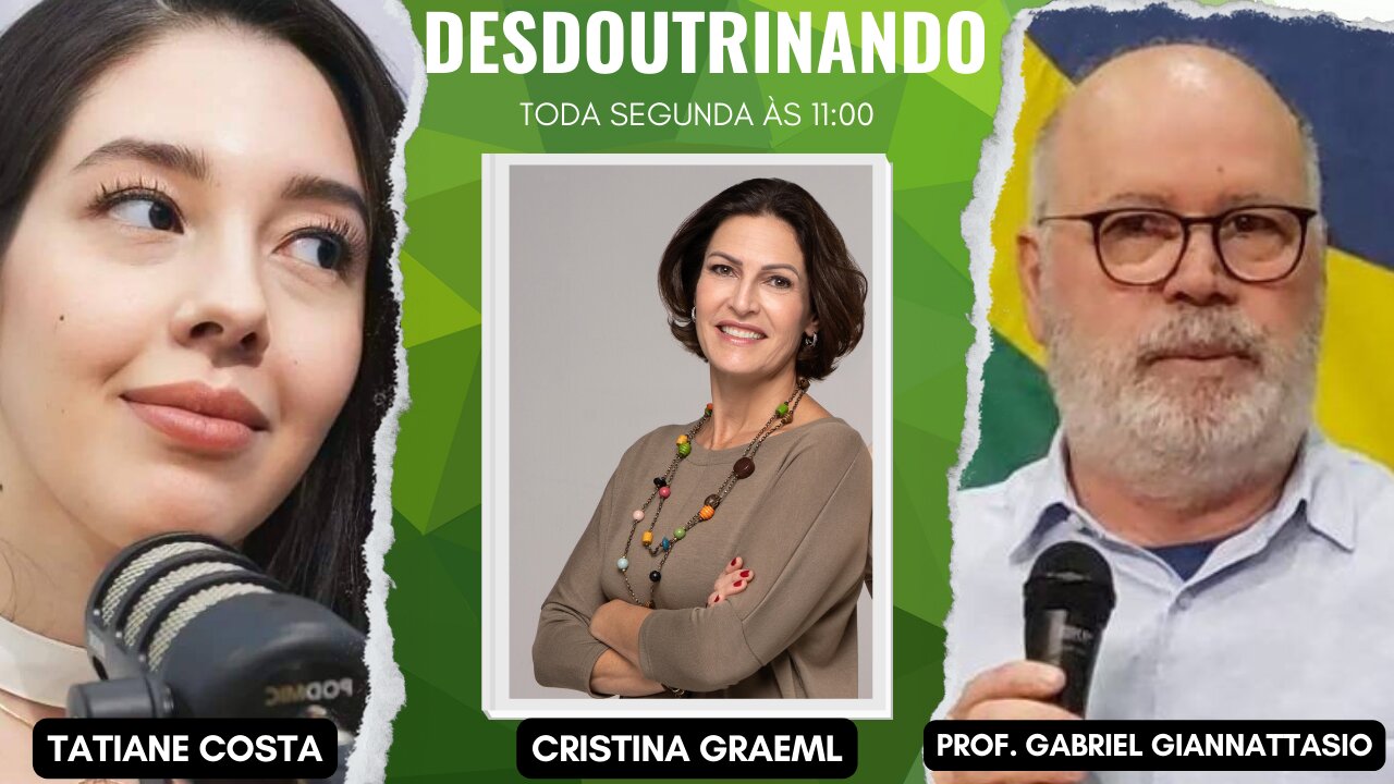 Desdoutrinando (09/10/2023): participação Tatiane Costa e prof Gabriel Giannattasio