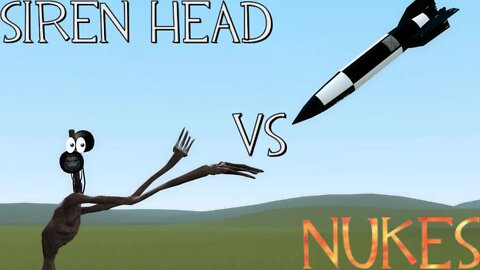 siren head vs nukes