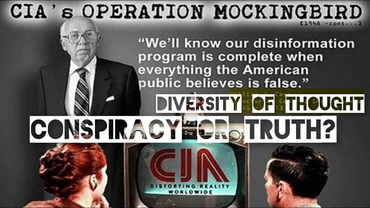 Conspiracy Theory: CIA Operation Mockingbird