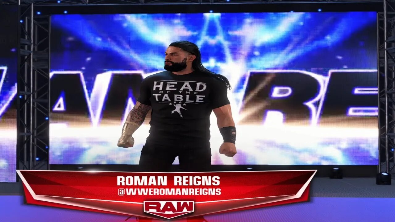 WWE 2k22 Roman Reigns Entrance