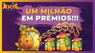 AXIE INFINITY COM EVENTO MILIONÁRIO! [POUCA CONCORRÊNCIA]