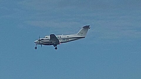 Beechcraft B200 Super King Air PR-VIG coming from Tefé to Manaus