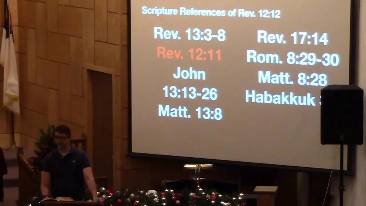"Revelation 12:12" Wednesday Evening Service 12/01/21 PM