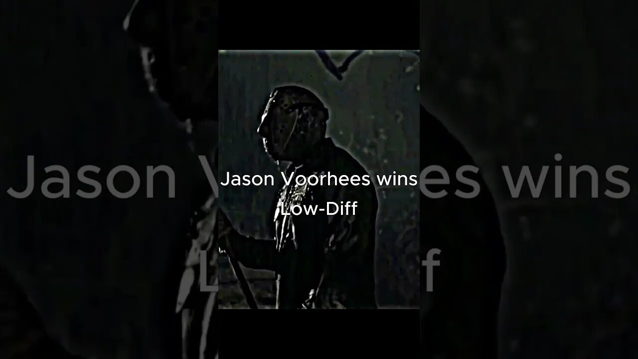 Jason Voorhees vs horror characters #shorts #1v1